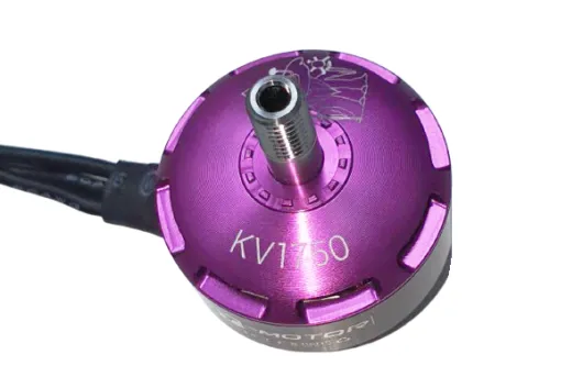 T-Motor brushless FPV Motor HEIKO 1750KV in schwarz pink