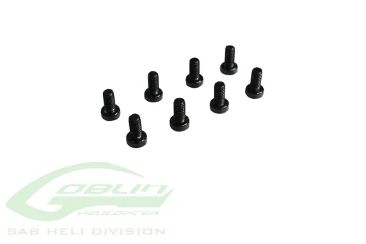 SAB Goblin Innensechskantschrauben M4x8 8Stück für RAW 580