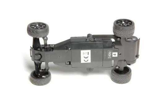 CaDA Klemmbausteine Renn Auto kleines Chassis in orange RC Set RTR mit Fernsteuerung und Antriebsset - 421 Teile