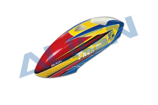 Align Kabienenhaube blau/gelb/rot für T-REX 650X