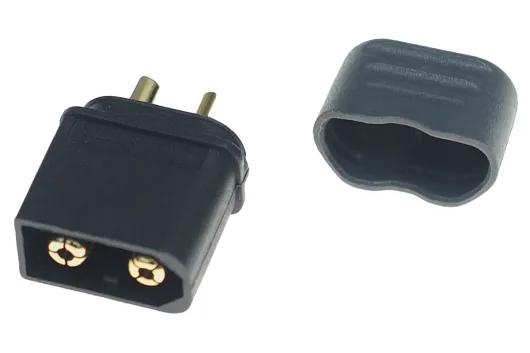 XT60H-M Stecker in schwarz