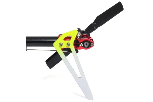 Rakonheli Heckset CNC gefräst aus Aluminium in rot für Blade Fusion 180