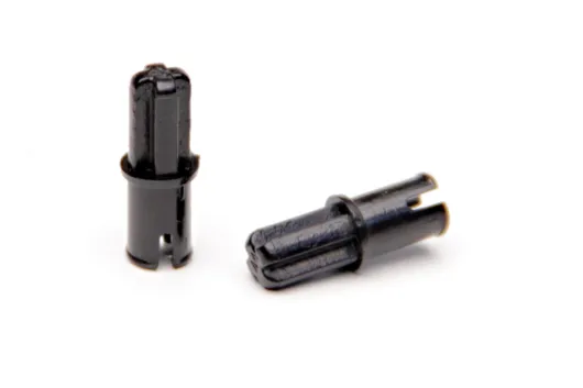 CaDA Technik Achse Pin in schwarz 100Stück