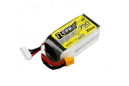 Tattu R-Line LiPo Akku 14,8V 750mAh 95C 4S1P mit XT30