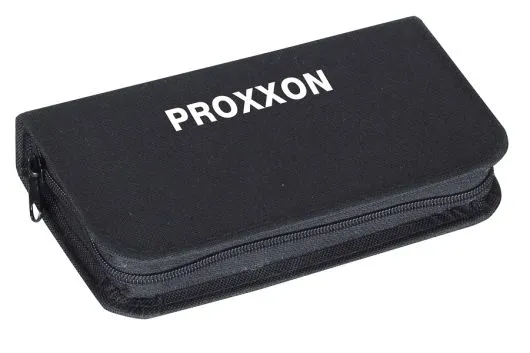 Proxxon Schraubendreher-Set MICRO-Driver mit ergonomischer Griff, 13-teilig in Tasche