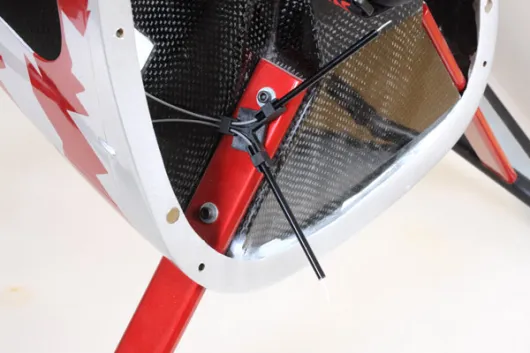 Mikado Antennenhalter flach, grau