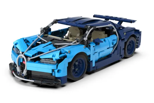 CaDA Klemmbausteine Blue Phantom - 1200 Teile