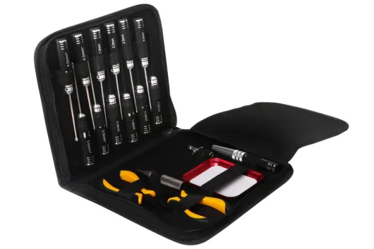 18in1 RC Werkzeug Set mit praktischer Tasche und Tragegriff