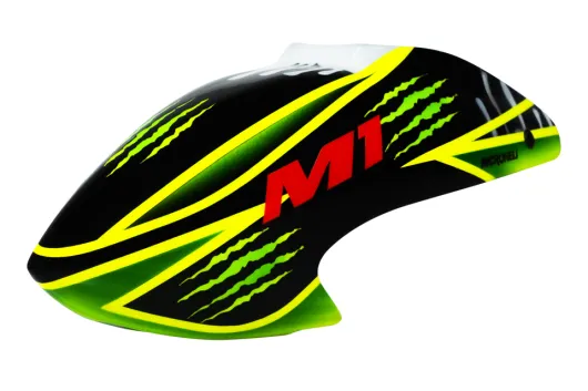 Microheli Airbrush Fiberglas Green Scratch Haube für OMPHobby M1