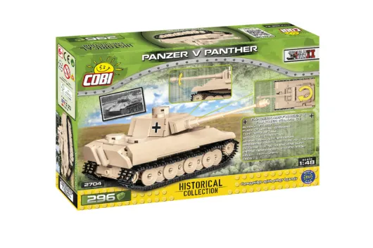 COBI Klemmbausteine Panzer 2. Weltkrieg Panther V - 296 Teile