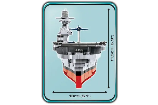COBI Klemmbausteine Schiff 2. Weltkrieg U.S.S. Enterprise CV-6 - 2510 Teile