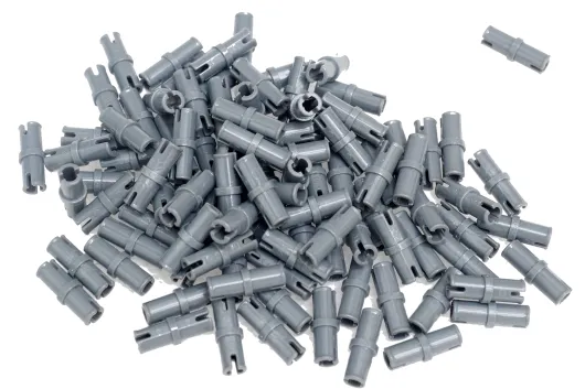 KBW Klemmbausteine Technik Pin in dunkel grau 100Stück