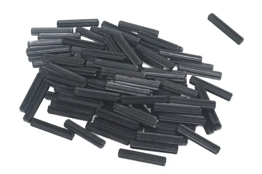 KBW Klemmbausteine Technik Achse 3L in schwarz 100Stück