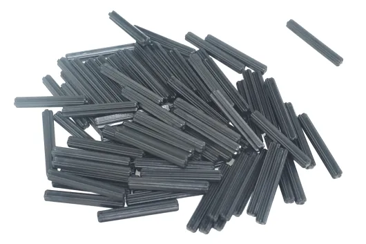 KBW Klemmbausteine Technik Achse 5L in schwarz 100Stück