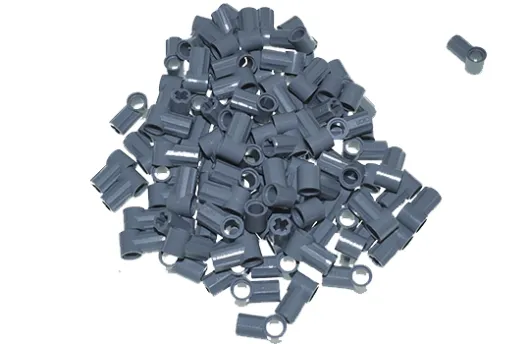 KBW Klemmbausteine Technik Achsenverbinder 1 in hell grau 100Stück