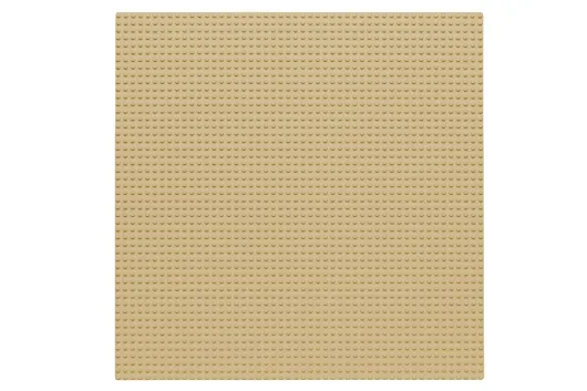 Wange Grundplatte sand gelb 50x50 Noppen, ca. 40x40cm