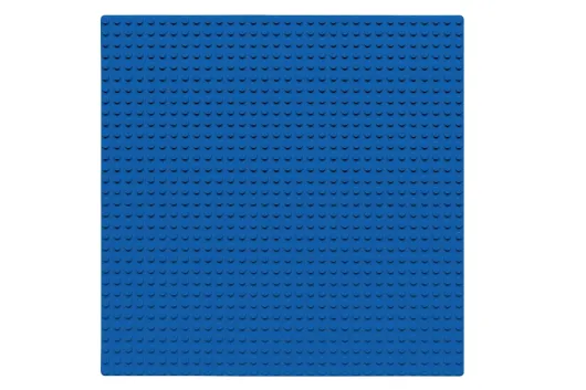 Wange Grundplatte blau 32x32 Noppen, ca. 25,5x25,5cm
