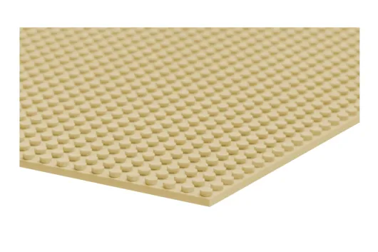 Grundplatte UNTERBAUBAR sand gelb 32x32 Noppen, ca. 25,5x25,5cm