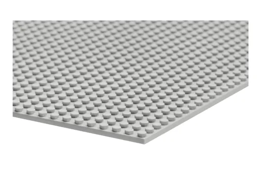 Grundplatte UNTERBAUBAR hell grau 32x32 Noppen, ca. 25,5x25,5cm
