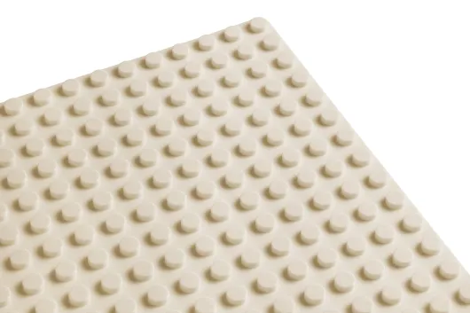 Wange Grundplatte weiß 48x64 Noppen, ca. 51,3x38,5cm