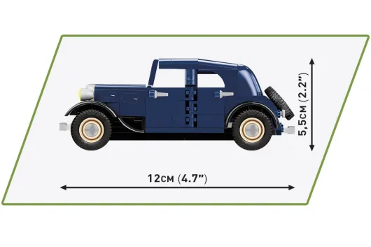 COBI Klemmbausteine Auto 1934 Citroen Traction 7A - 222 Teile