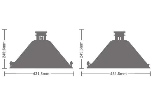 Wange Klemmbausteine El Castillo-Kakulkan in Mexico - 1340 Teile
