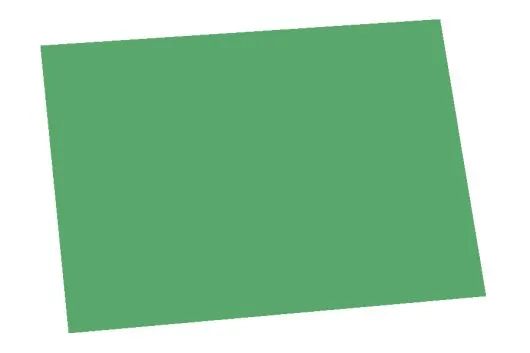 Tiefziehfolie 250x330mm 0,5mm Stark in grün transparent