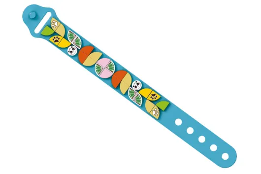 Wange Klemmbausteine Bands Kinderarmband türkis - 29 Teile