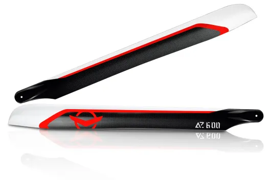 Azure Power Carbon Hauptrotorblätter 600mm