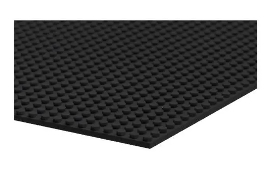 Grundplatte UNTERBAUBAR schwarz 32x32 Noppen, ca. 25,5x25,5cm