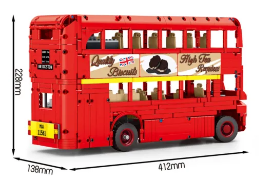 Sembo Klemmbausteine London Bus - 1663 Teile