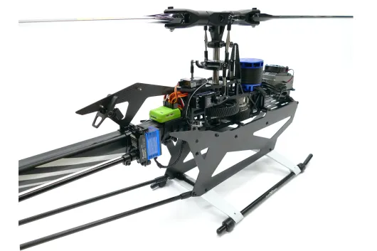 soXos Strike7.1 Heli Combo mit 1st Carbonrotorblättern in grün