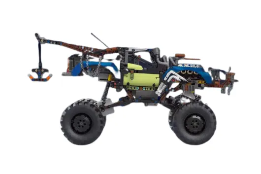 MouldKing Klemmbausteine Rebel Tow Truck mit RC Set - 1507 Teile