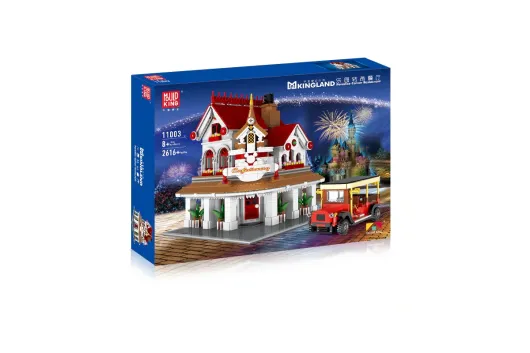 MouldKing Klemmbausteine Eck Restaurant - 2527 Teile