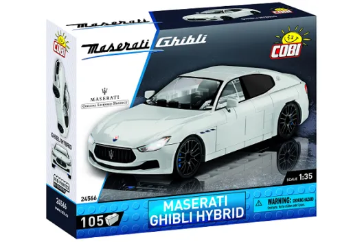 COBI Klemmbausteine Auto Maserati Ghibli Hybrid - 105 Teile