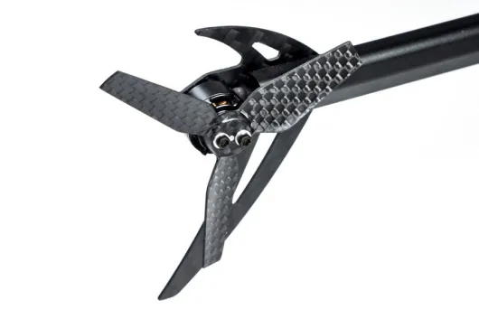 Microheli 3Blatt Heckpropeller aus carbon 65mm für OMPHobby M2 V1, V2 und EXP