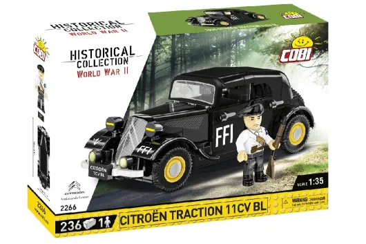 COBI Klemmbausteine Auto 1938 Citroen Traction 11C - 236 Teile