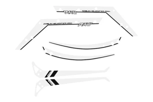 SAB Goblin Sticker Set weiß für RAW 700