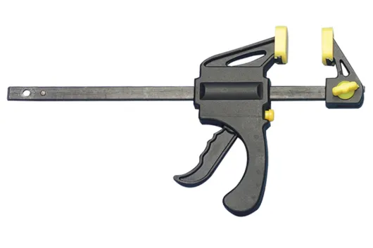 Einhand Schnellspannzwinge mit Spannweite 100mm oder Spreizweite 135mm
