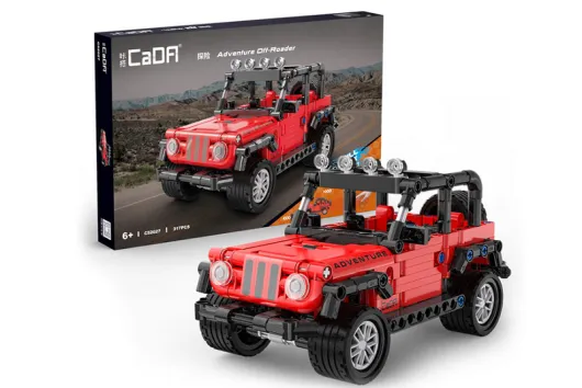 CaDA Klemmbausteine Adventure Off Roader Pullback - 317 Teile