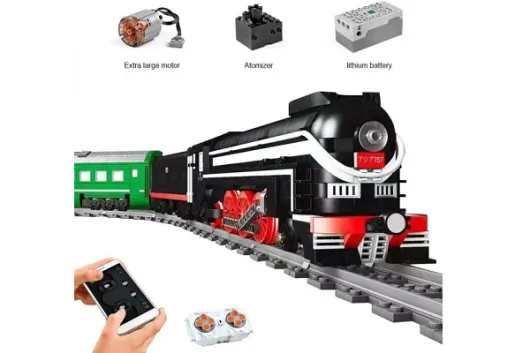 MouldKing Klemmbausteine Asia Express Zug - 1873 Teile