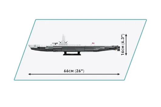 COBI Klemmbausteine U-Boot USS Tang SS-306 - 777 Teile