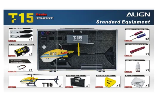 Align T-REX T15 Combo BTF in gelb