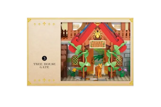 Reobrix Klemmbausteine Baumhaus - 2566 Teile