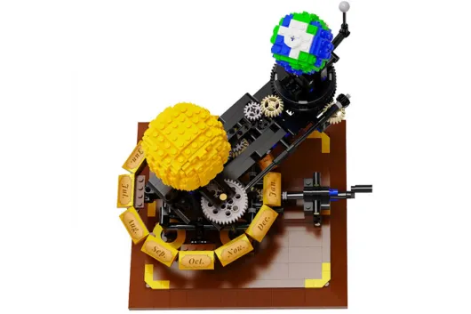 CaDA Klemmbausteine Solarsystem - 865 Teile