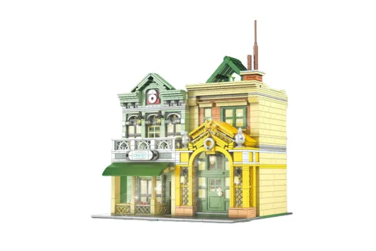 Mouldking Klemmbausteine Französisches Restaurant - 3096 Teile