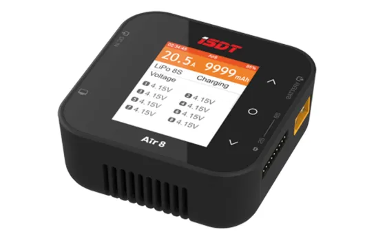 ISDT Air8 mit BattAir Technologie 1-8S Wireless Smart Charger 500W