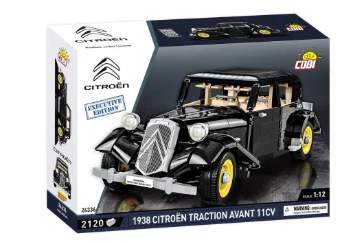 COBI Klemmbausteine Auto Maßstab 1:12 Citroen Traction Avant EXECUTIVE EDITION - 2120 Teile