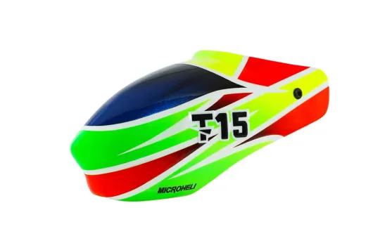 Microheli Fiberglass FreeStyle Haube für Align T15