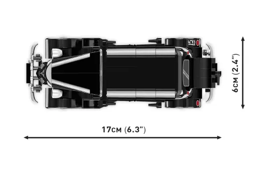COBI Klemmbausteine Auto CITROEN 15CV SIX D - 262 Teile